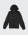 Ripstop Nylon Hooded Windbreaker - Black