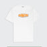 Warp Bubble Logo T-Shirt - White/Orange