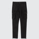 Technical Bi-Stretch Tailored Cargo Pant - Black