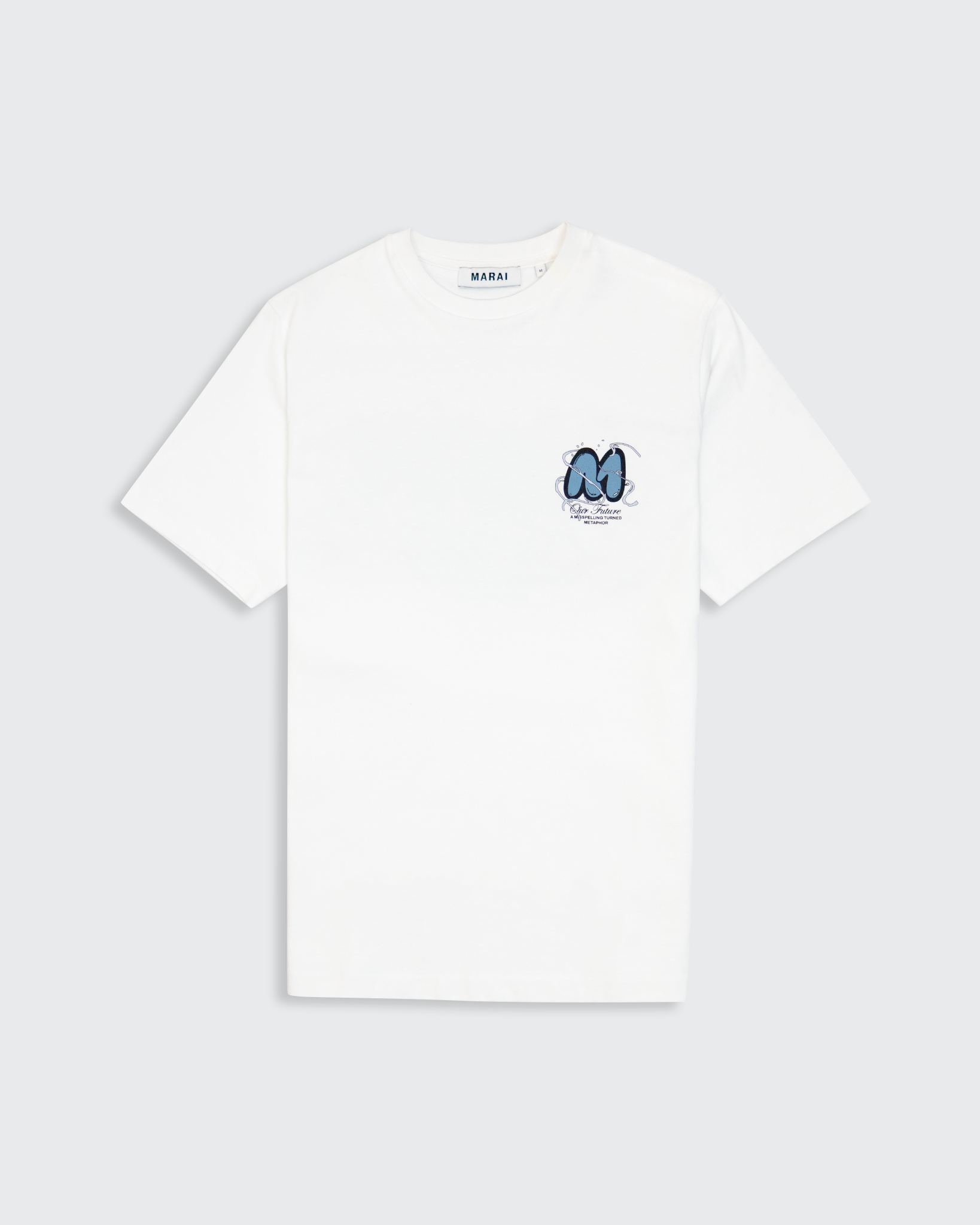 Vortex Bubble Logo T-Shirt - White