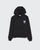 Bubble Logo Printed Hoodie - Black/Turb