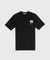 Bubble Logo Printed Cotton T-Shirt - Black