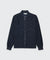 Crinkle Nylon Bomber Jacket - Navy