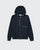 Crinkle Nylon Hooded Jacket - Navy