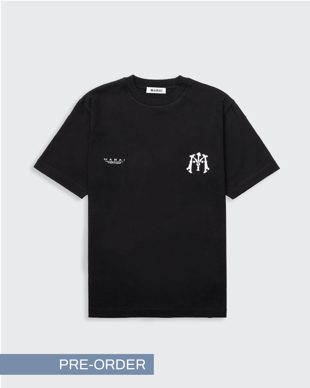 Monogram Logo T-Shirt - Black/Mono