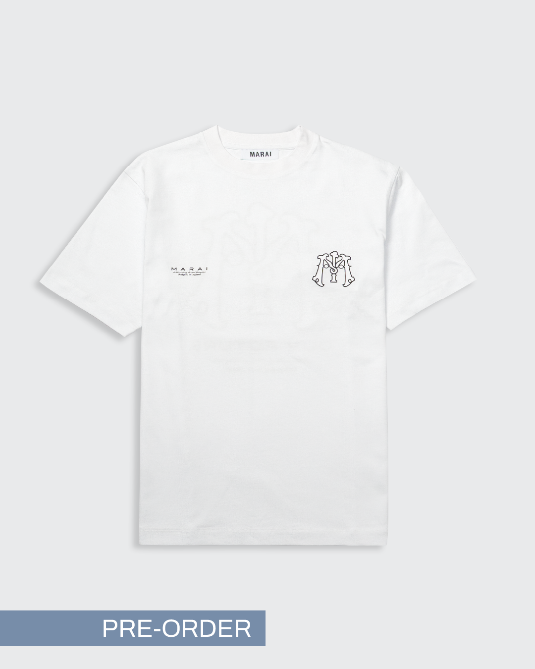 Monogram Logo T-Shirt - White/Mono