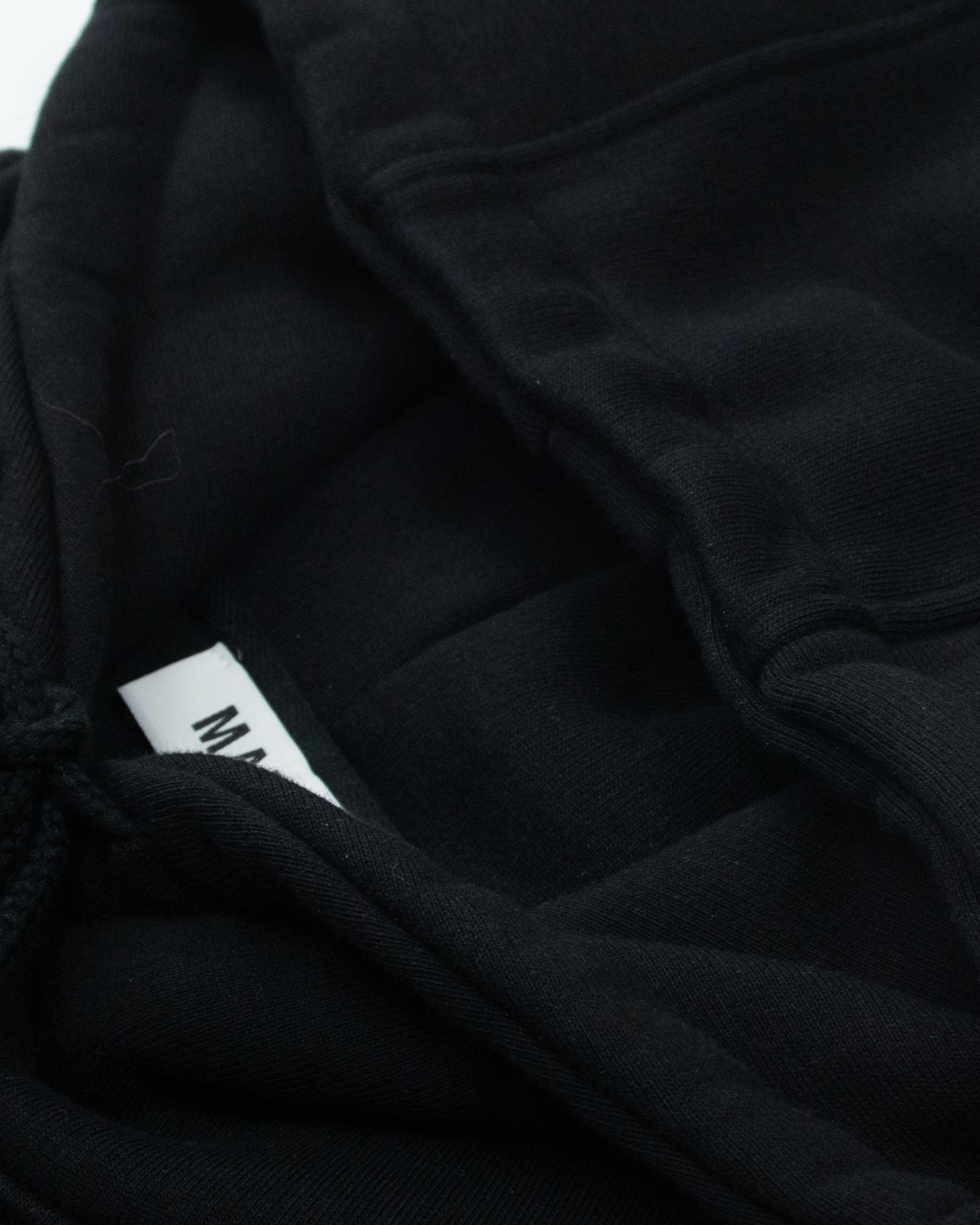 Warp Bubble Logo Hoodie - Black