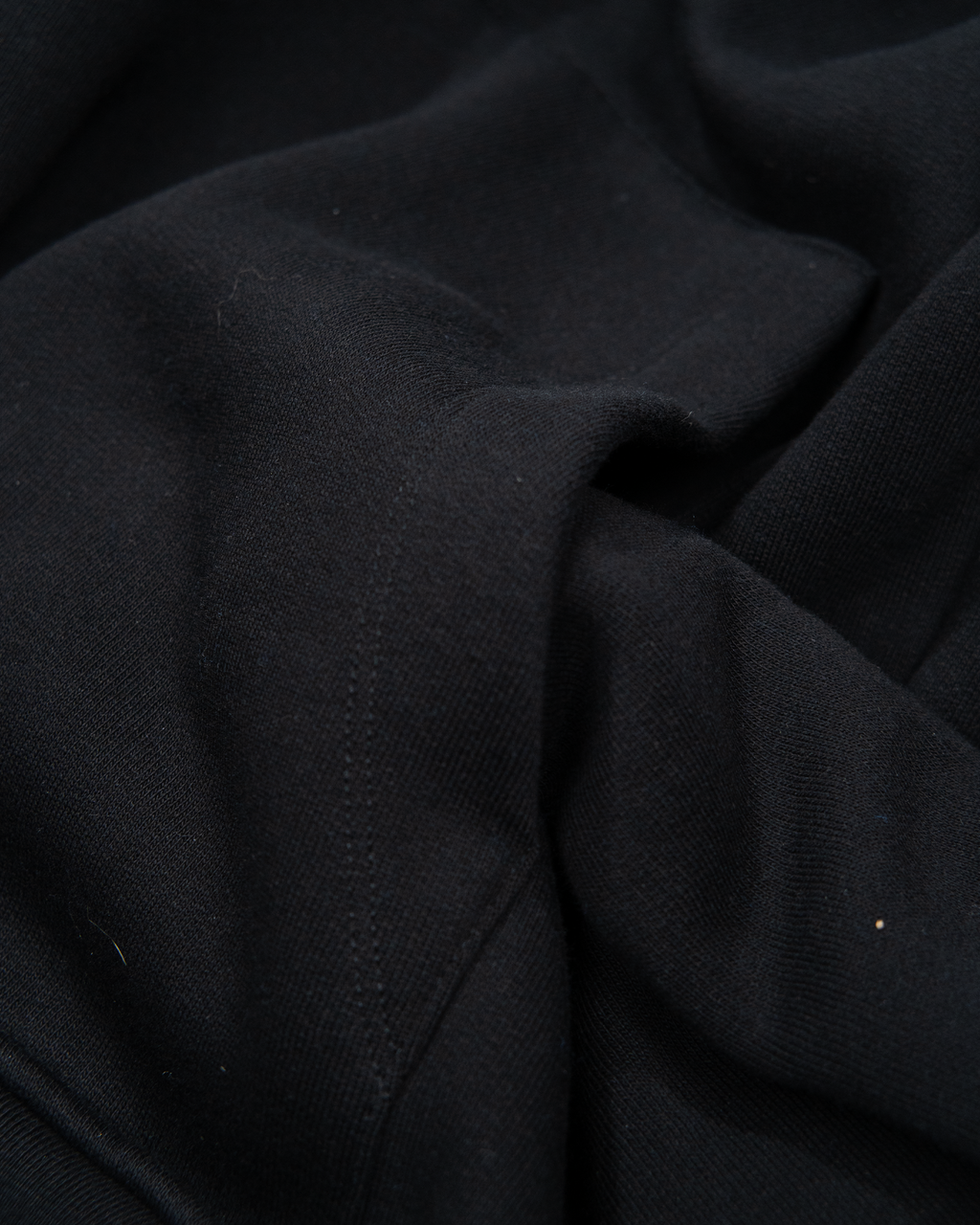 Bubble Logo Vortex Hoodie - Black