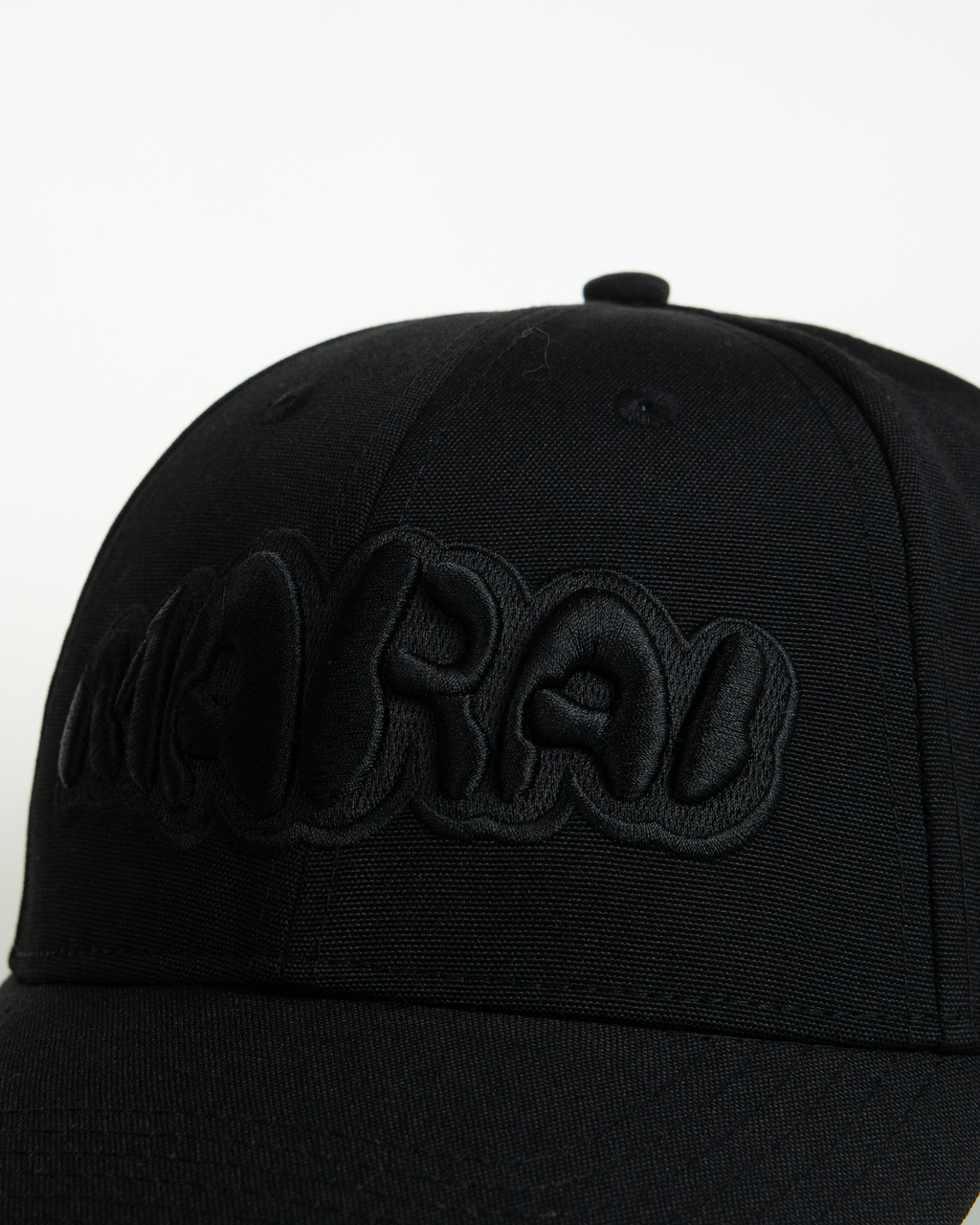 Warp Bubble Logo Pitcher Cap - Black/Black
