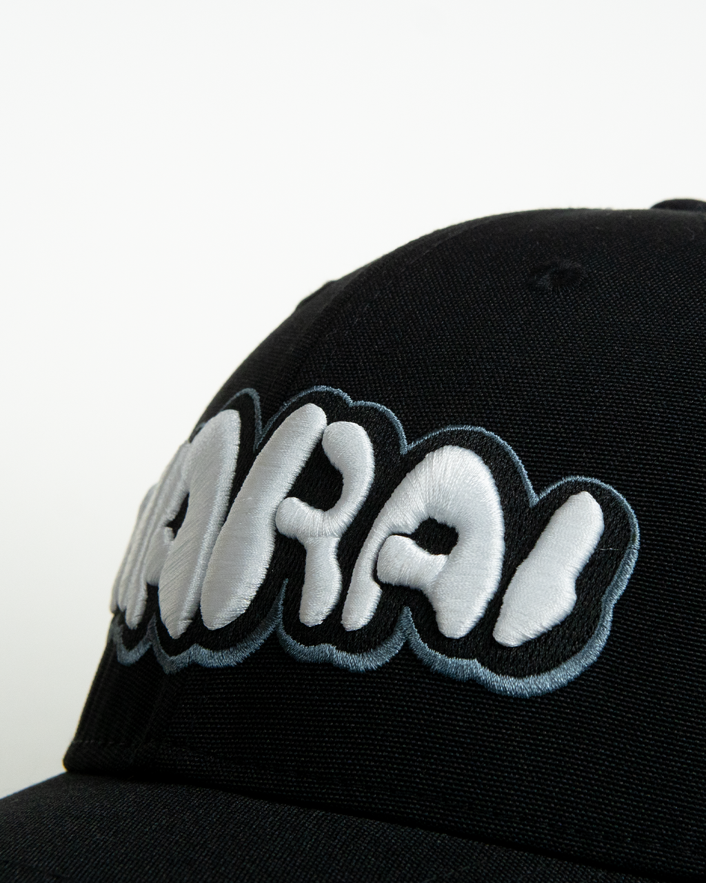 Warp Bubble Logo Pitcher Cap - Black/Turb