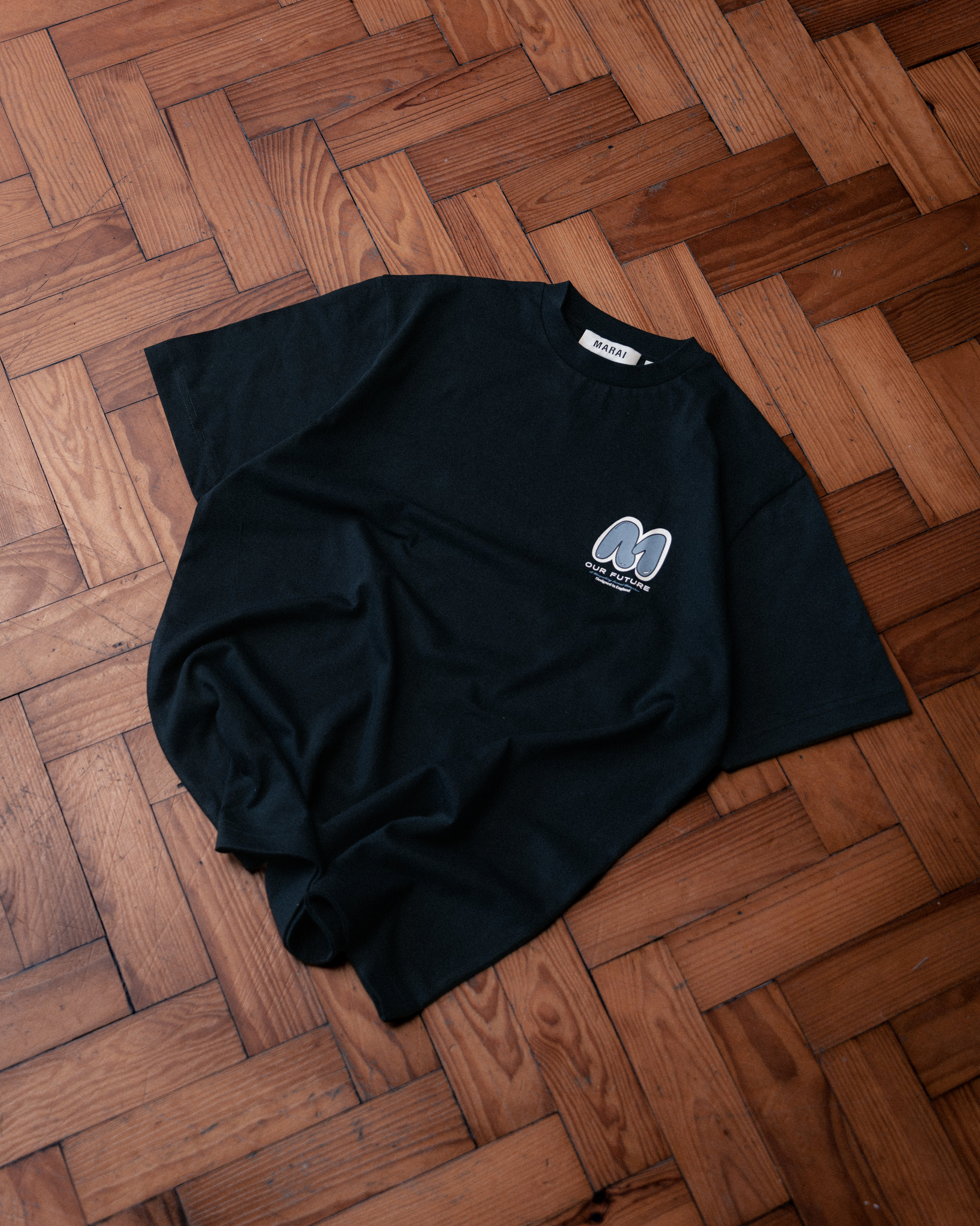 XL Bubble Logo T-Shirt - Black/Turb