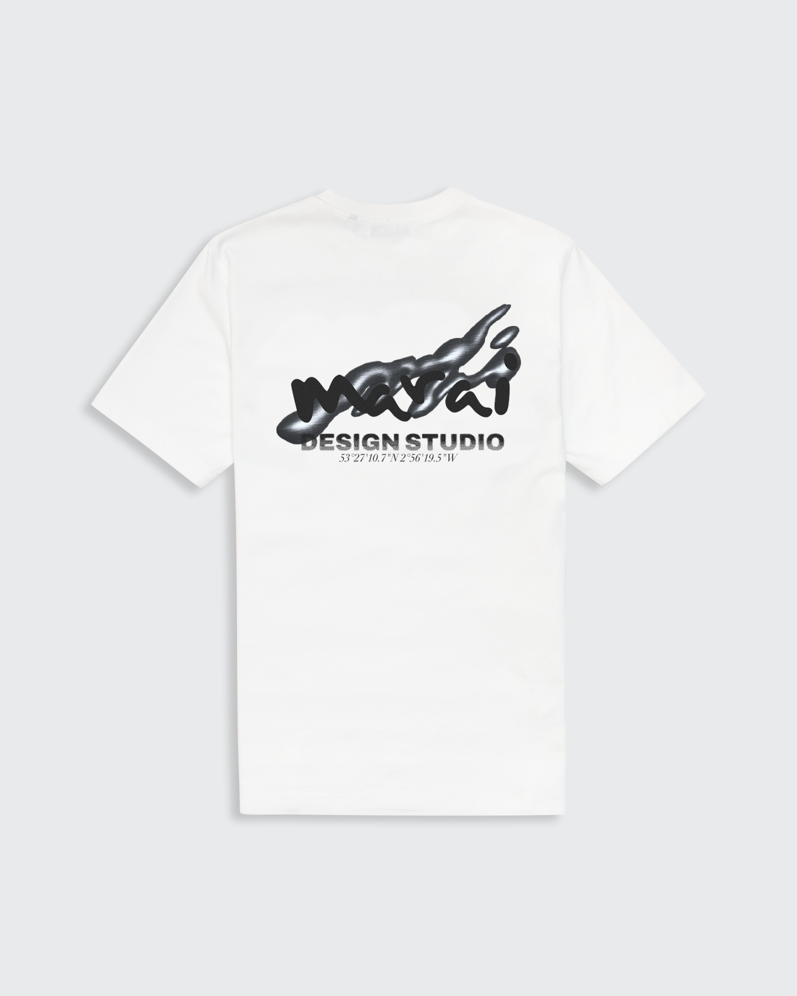 Design Studio Printed T-Shirt - White