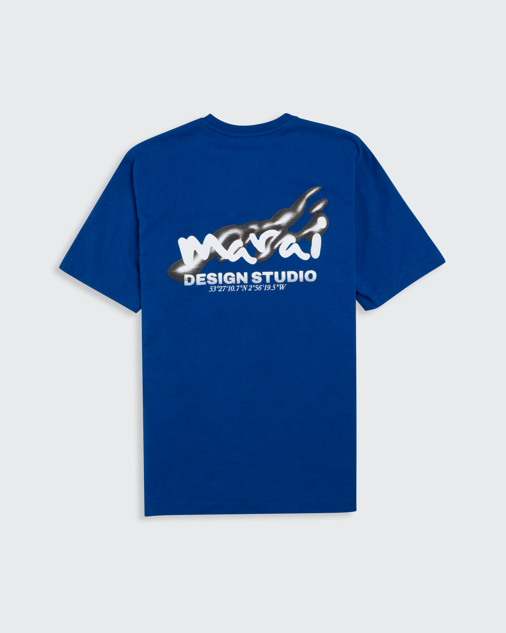 Design Studio Printed T-Shirt - Cobalt