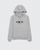 Warp Bubble Logo Hoodie - Light Grey