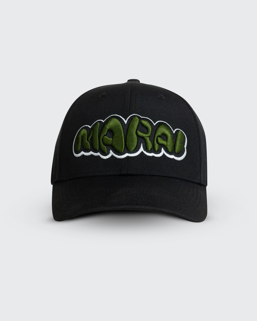 Warp Bubble Logo Pitcher Cap - Black/Green
