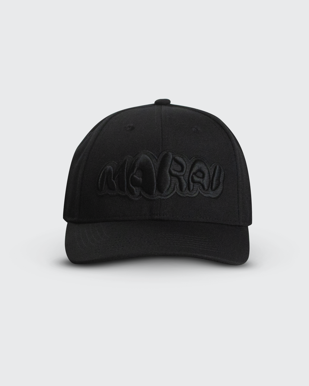 Warp Bubble Logo Pitcher Cap - Black/Black