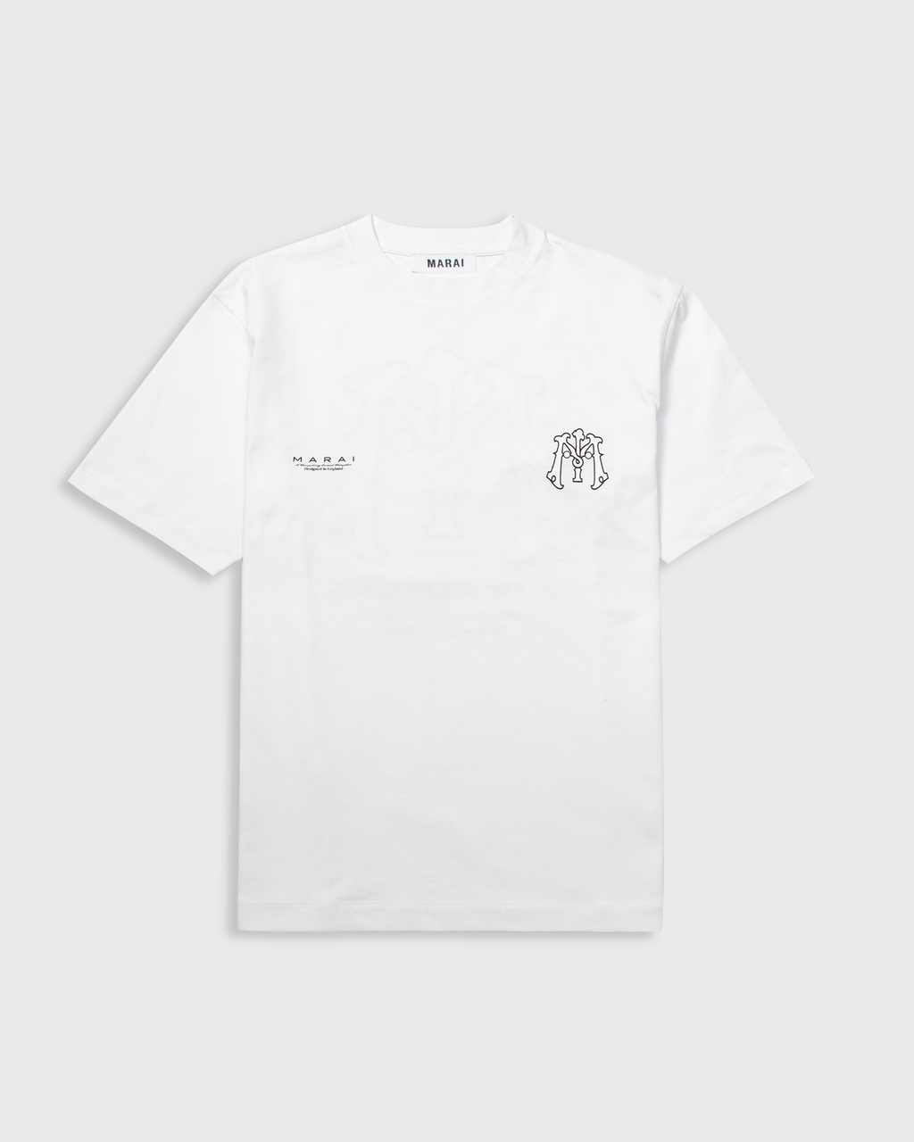 Monogram Logo T-Shirt - White/Mono