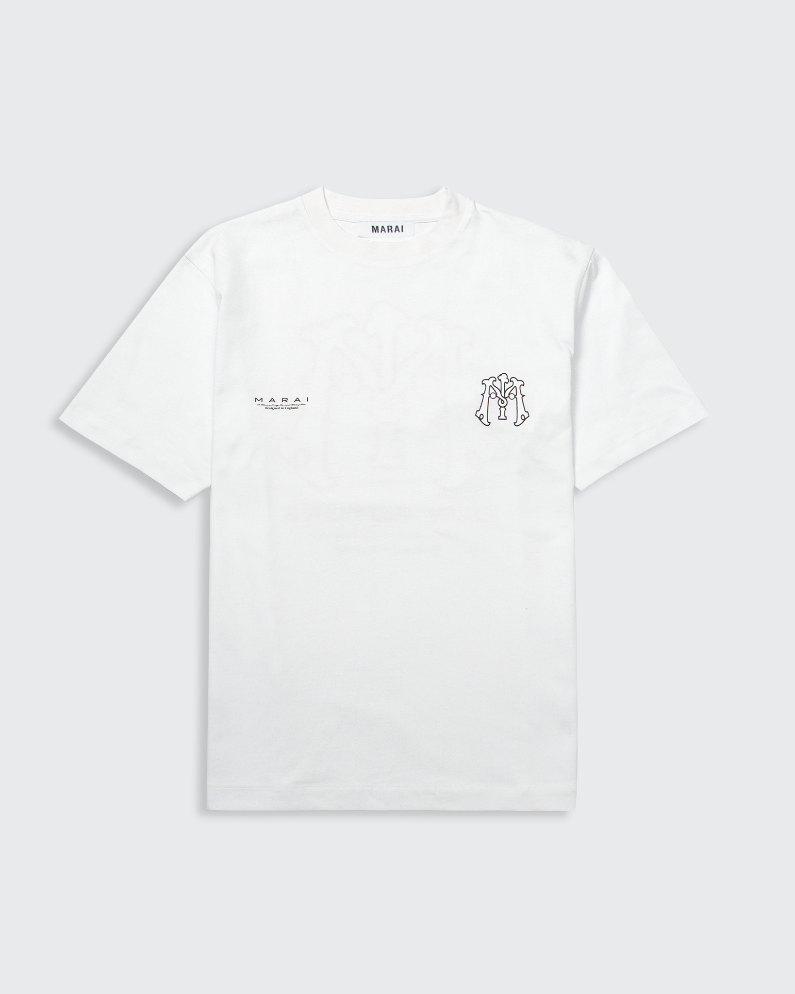 Monogram Logo T-Shirt - White/Mono