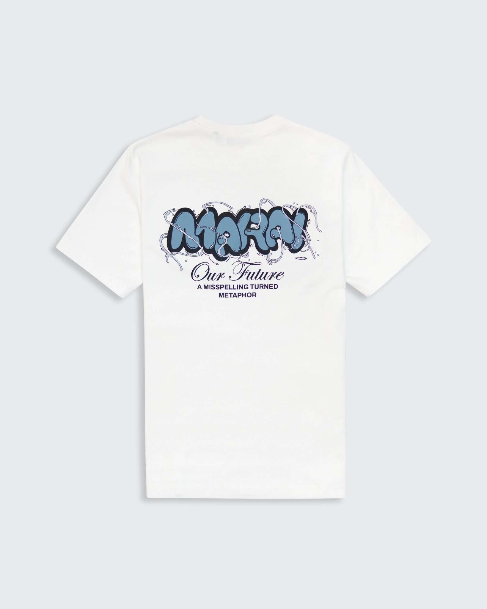 Vortex Bubble Logo T-Shirt - White