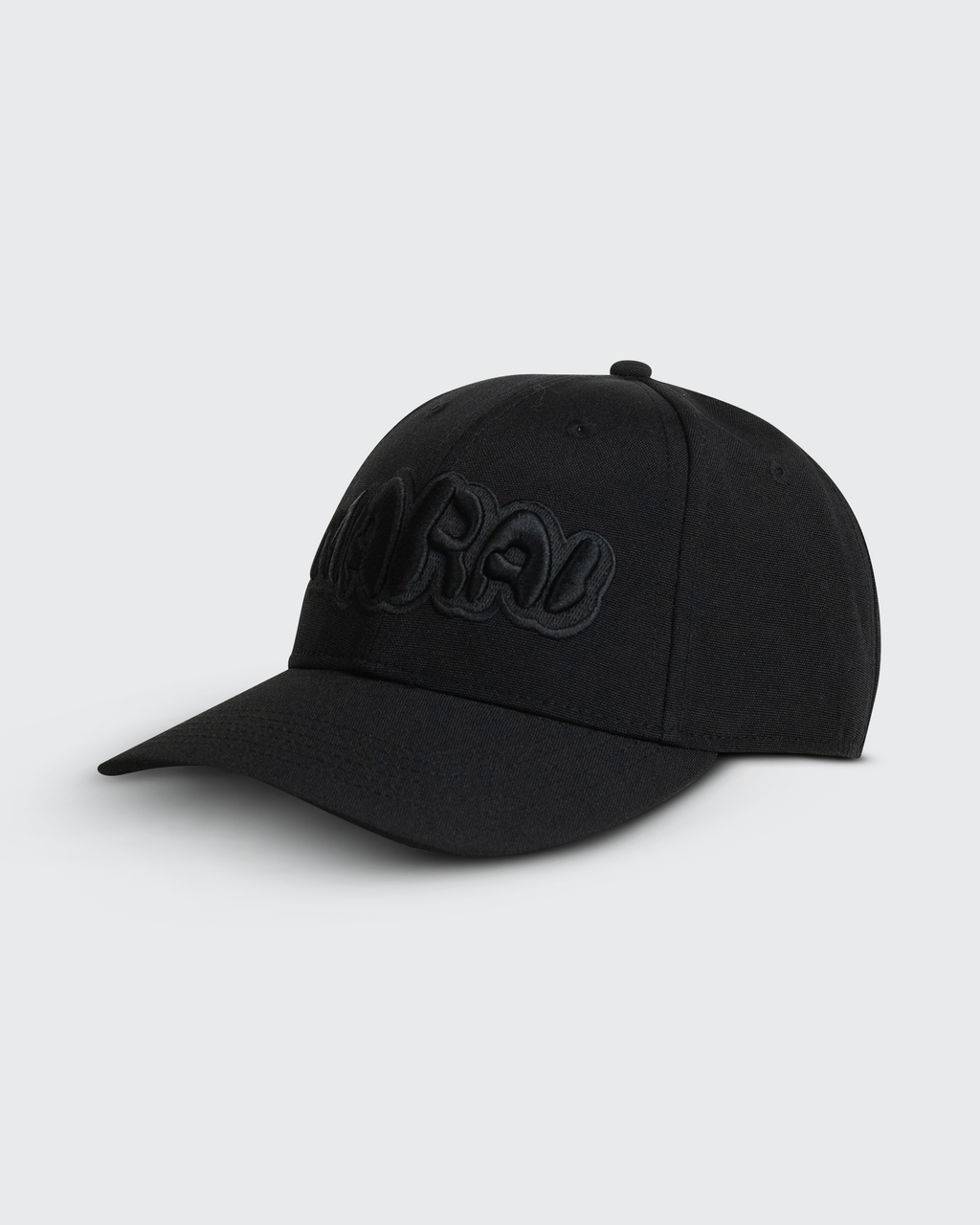 Warp Bubble Logo Pitcher Cap - Black/Black