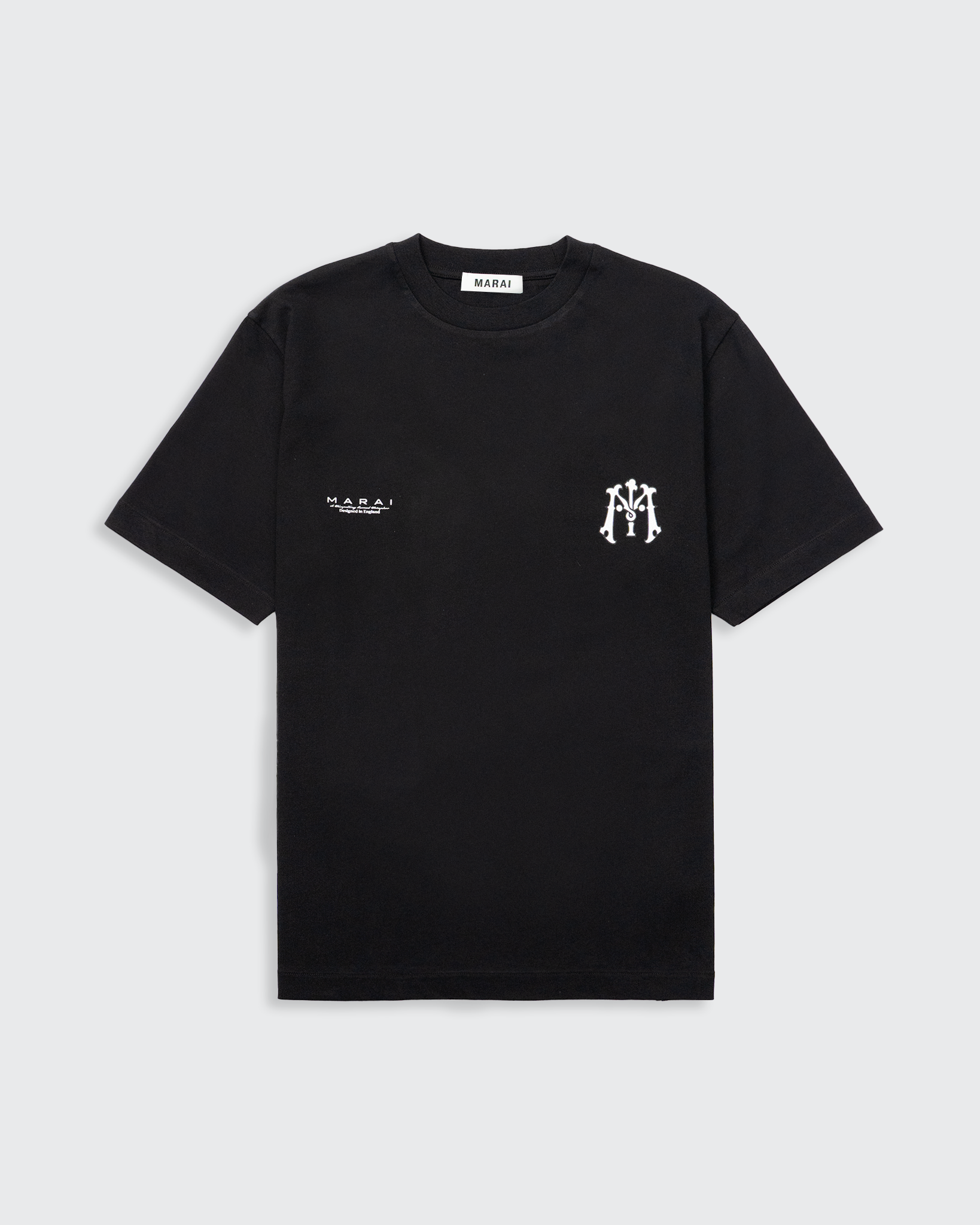Monogram Logo T-Shirt - Black/Mono