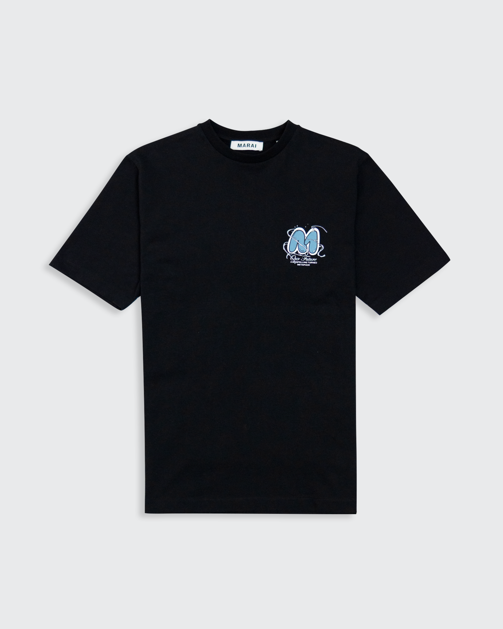 Vortex Bubble Logo T-Shirt - Black