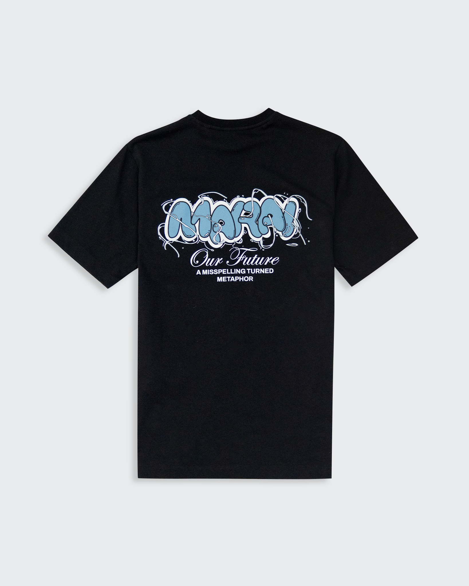 Vortex Bubble Logo T-Shirt - Black