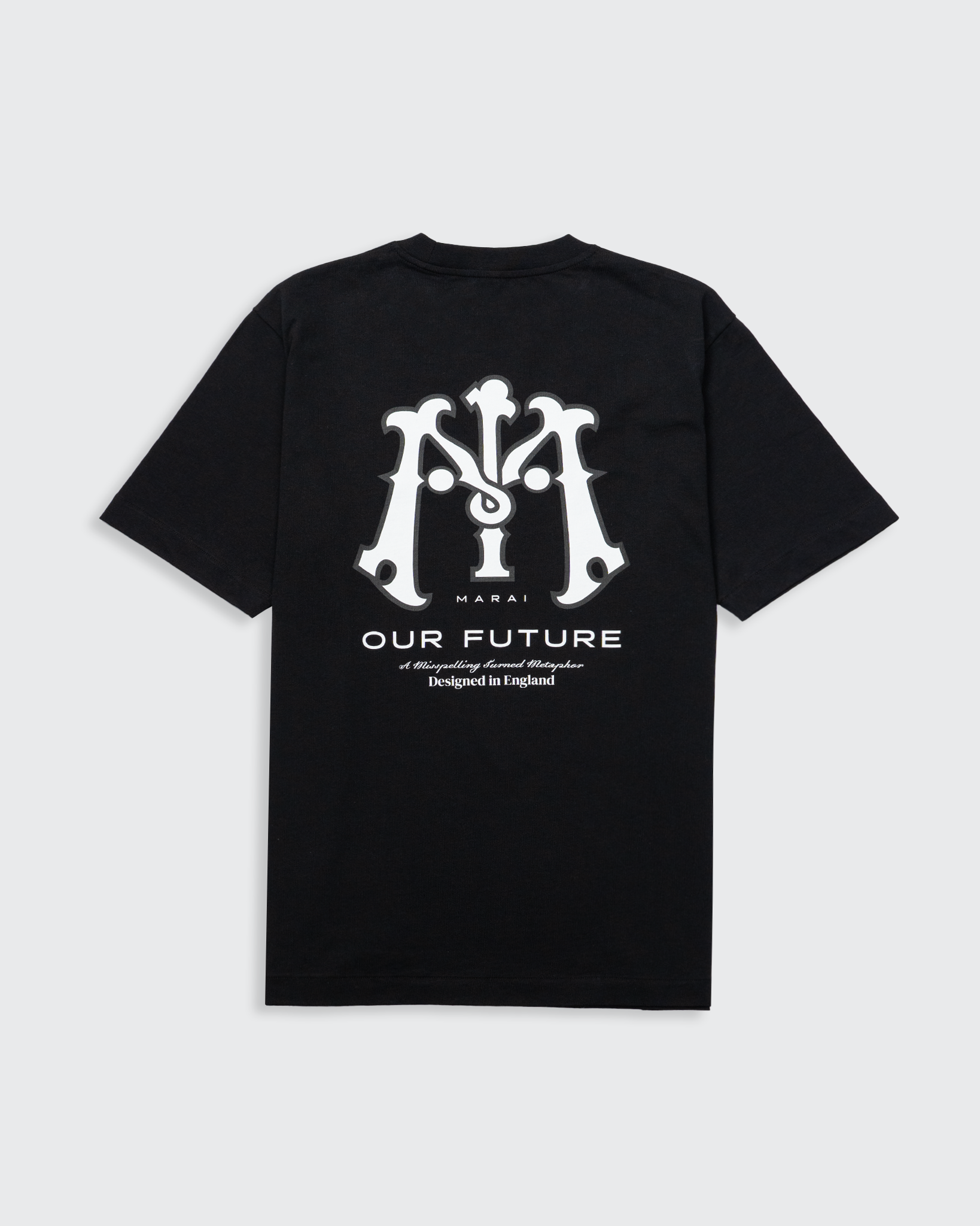 Monogram Logo T-Shirt - Black/Mono