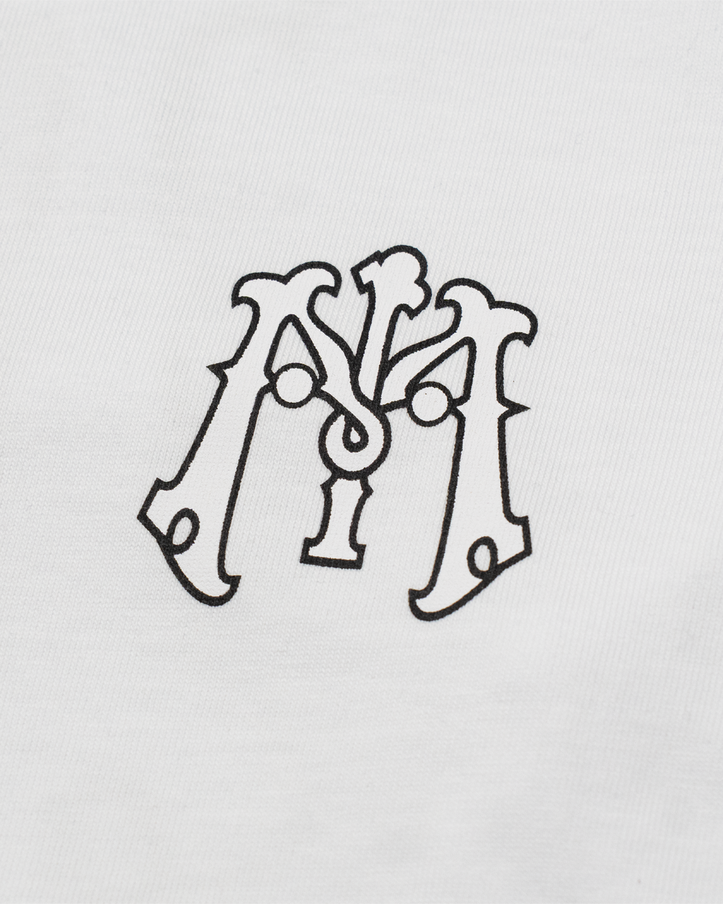 Monogram Logo T-Shirt - White/Mono