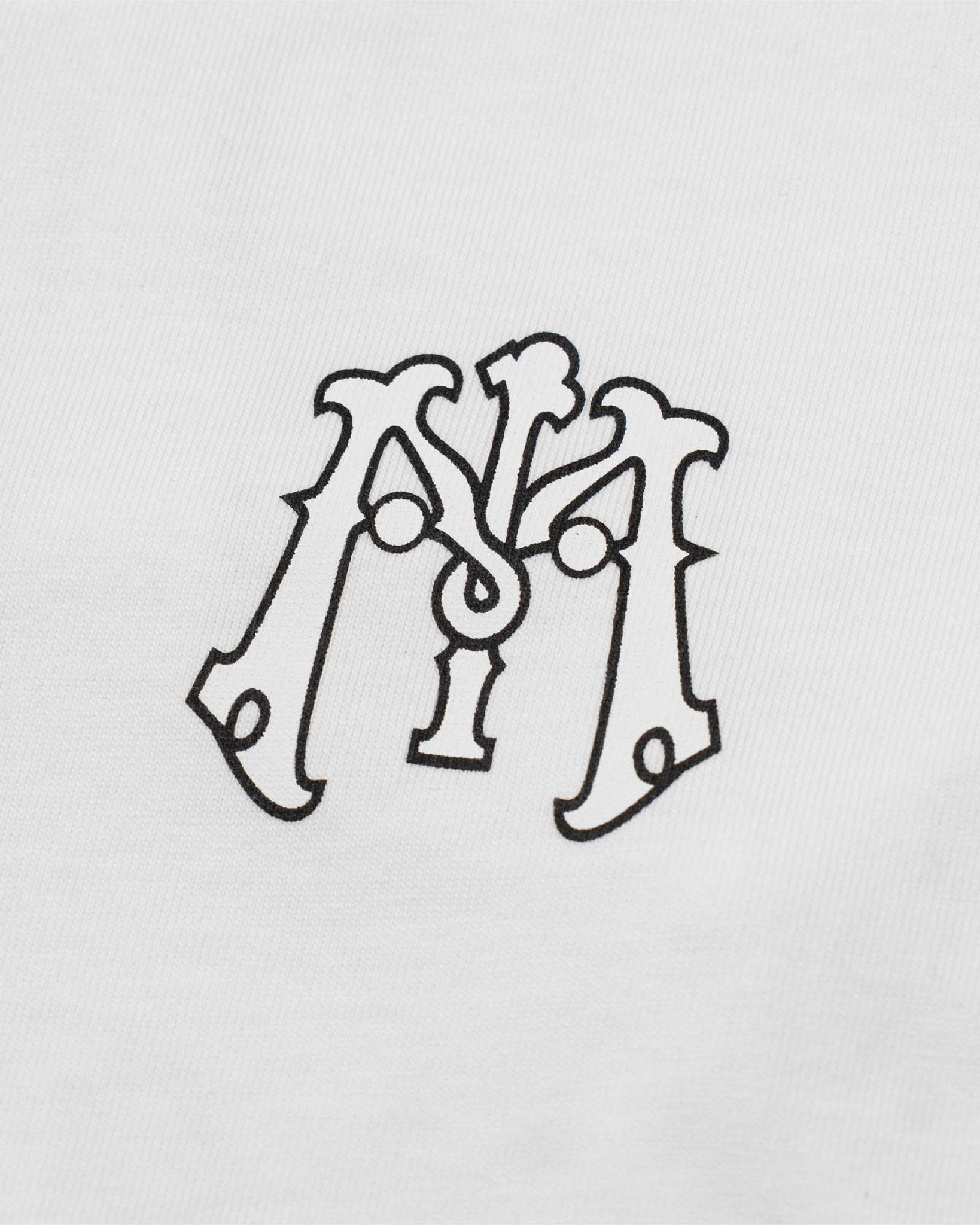 Monogram Logo T-Shirt - White/Mono