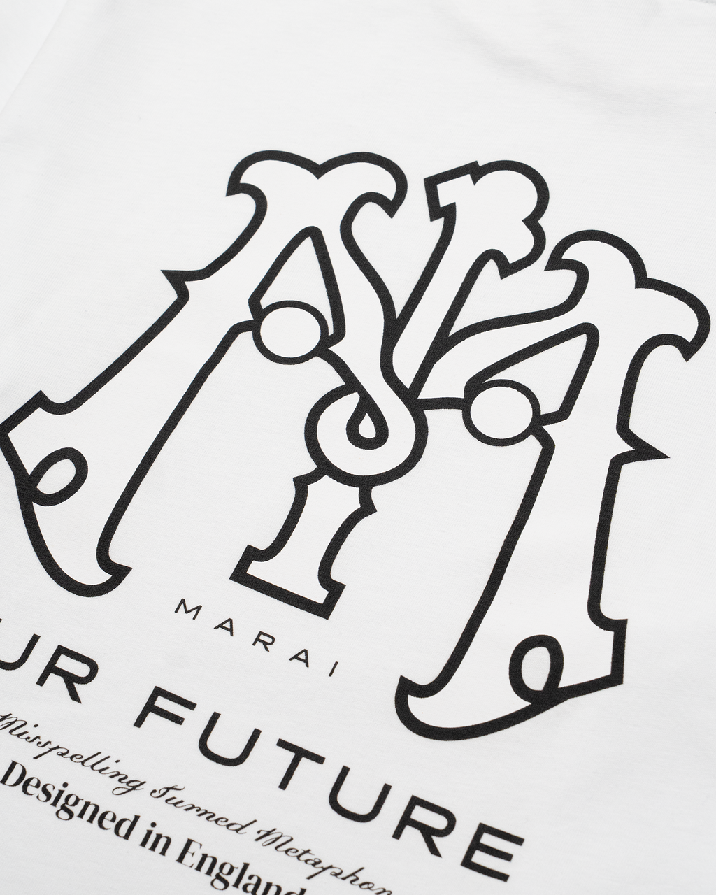 Monogram Logo T-Shirt - White/Mono