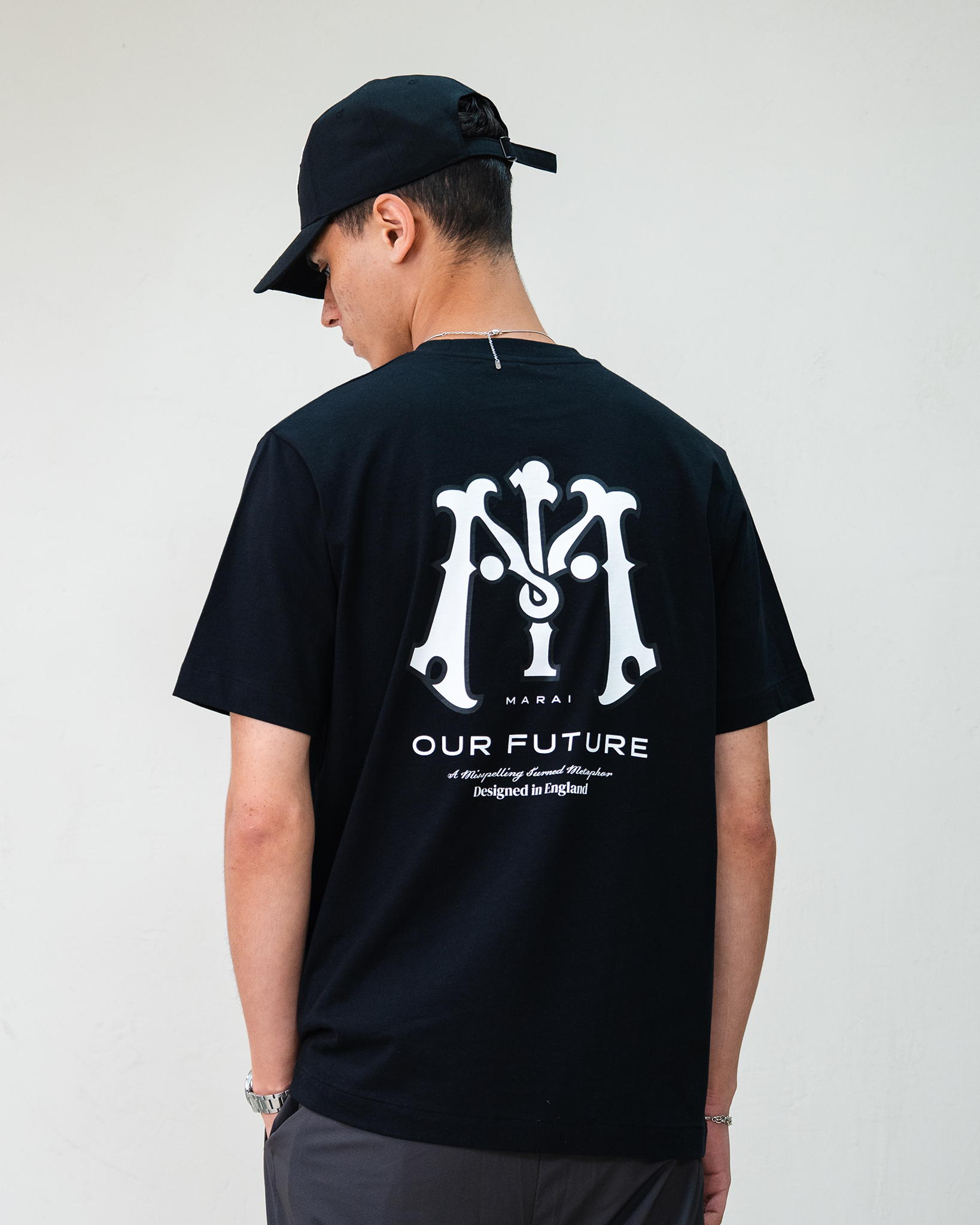 Monogram Logo T-Shirt - Black/Mono