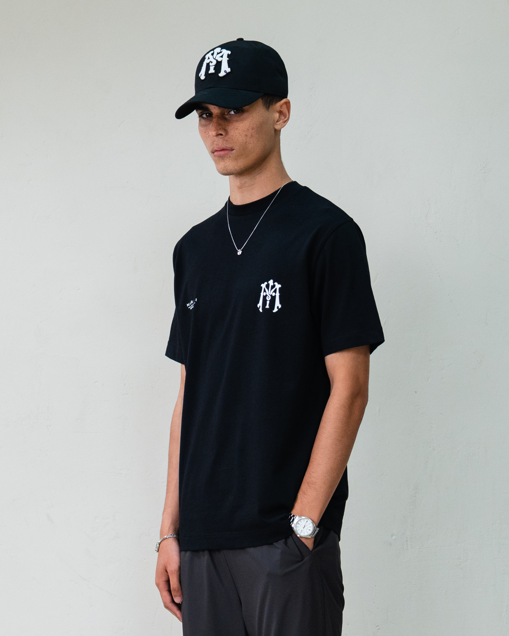 Monogram Logo T-Shirt - Black/Mono