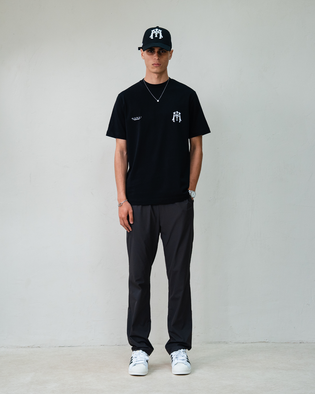 Monogram Logo T-Shirt - Black/Mono