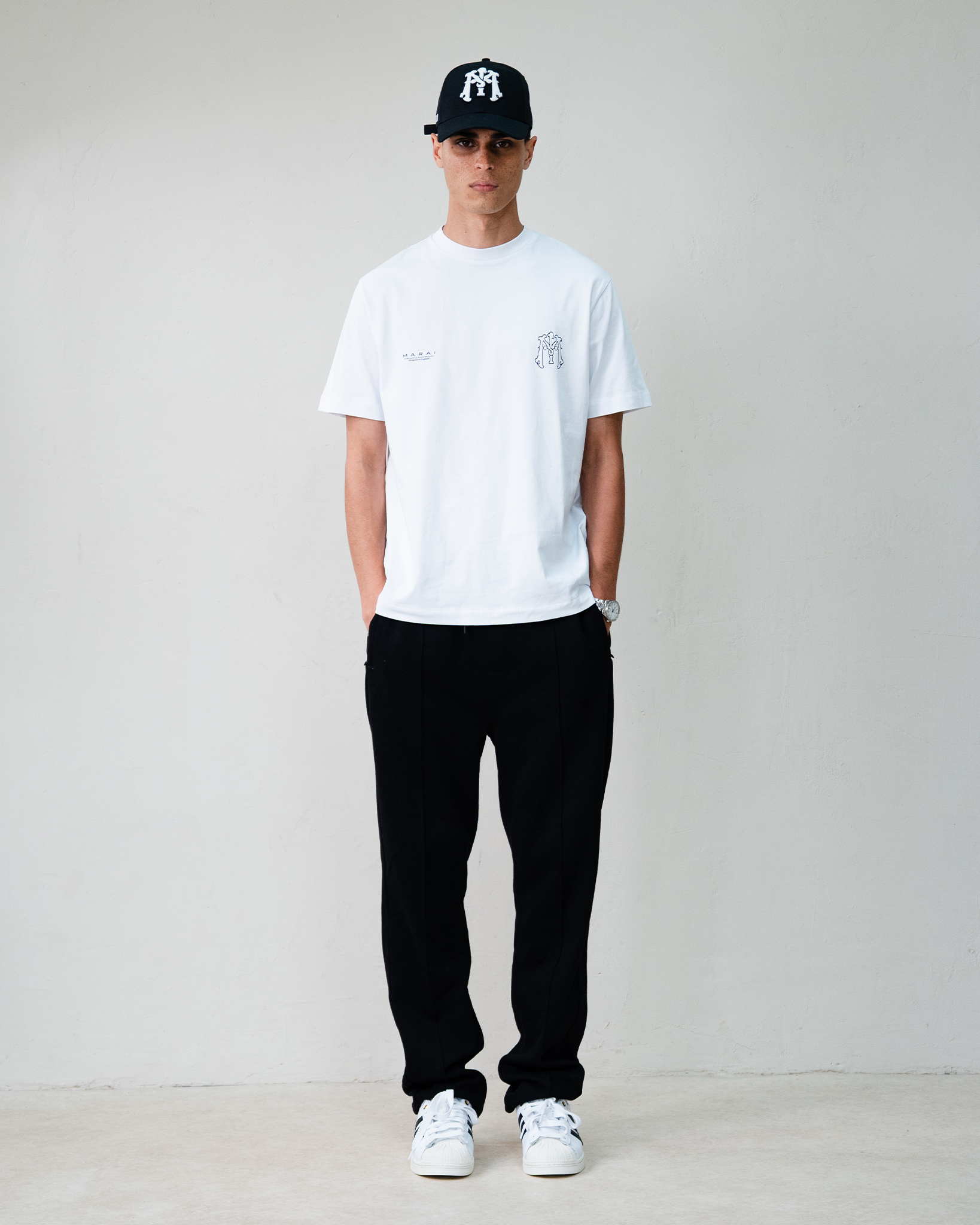 Monogram Logo T-Shirt - White/Mono