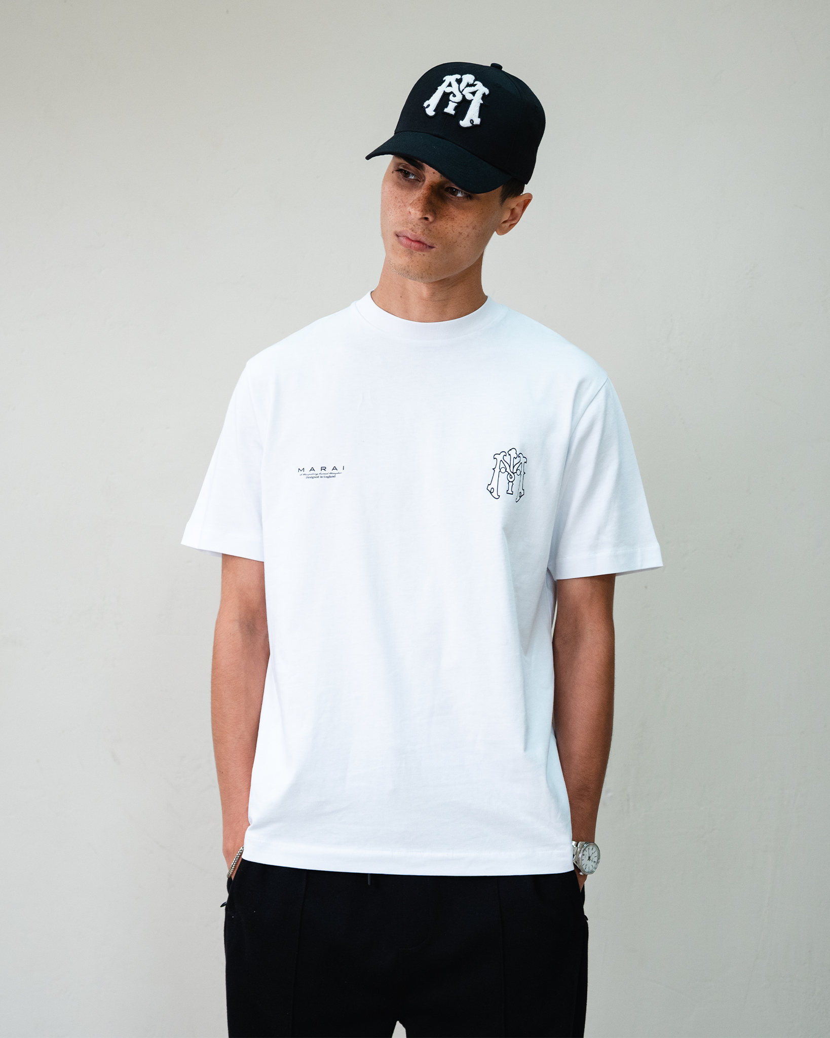 Monogram Logo T-Shirt - White/Mono