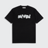 Multi Font Chest Logo T-Shirt - Black/Grey