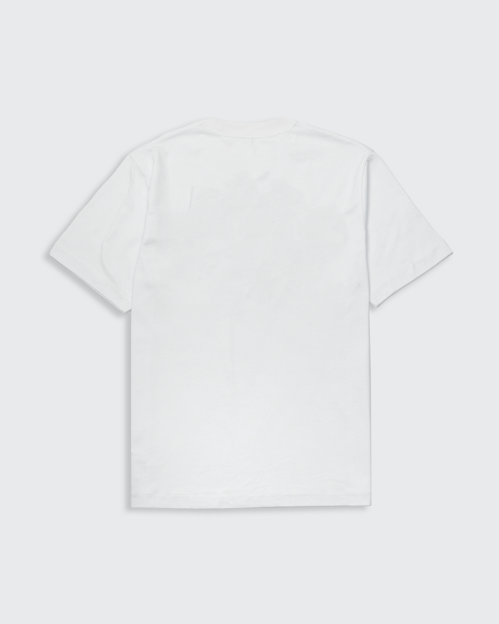 Multi Font Chest Logo T-Shirt - White/Grey
