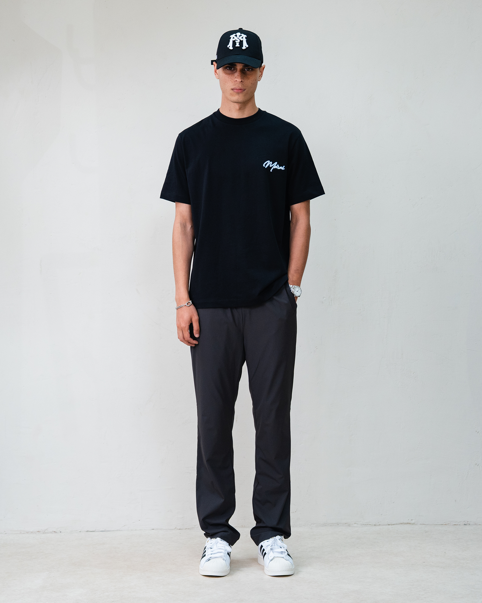 Signature Logo T-Shirt - Black/Turb