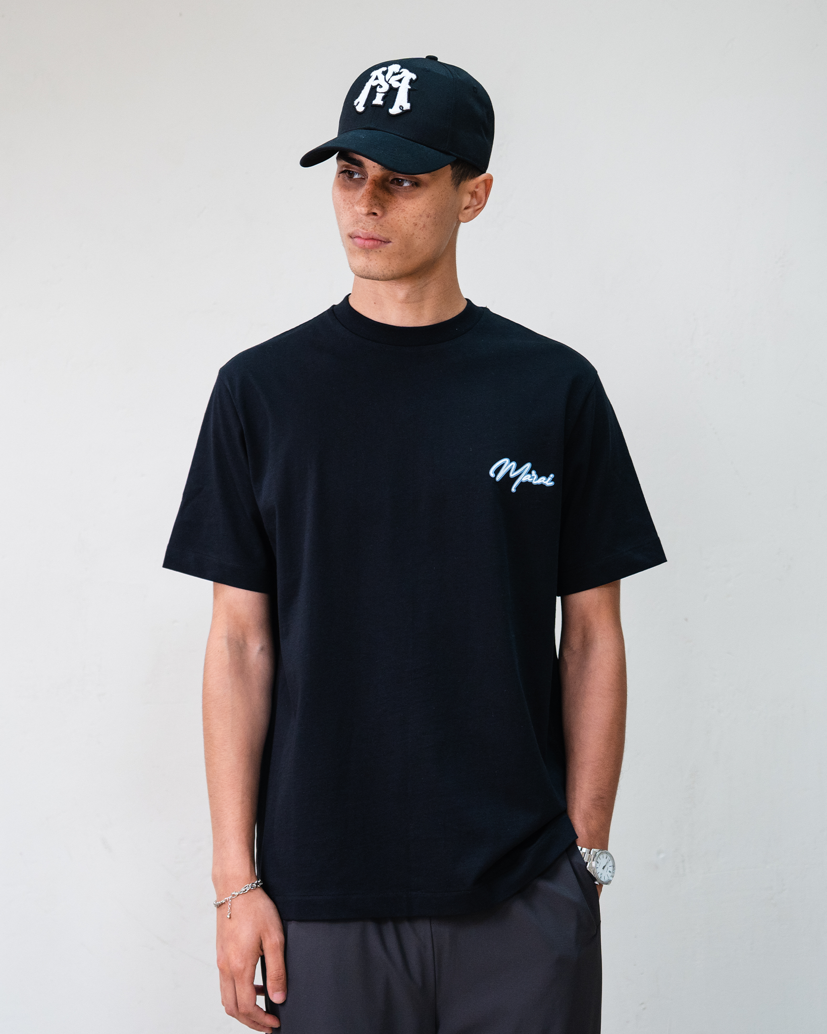 Signature Logo T-Shirt - Black/Turb