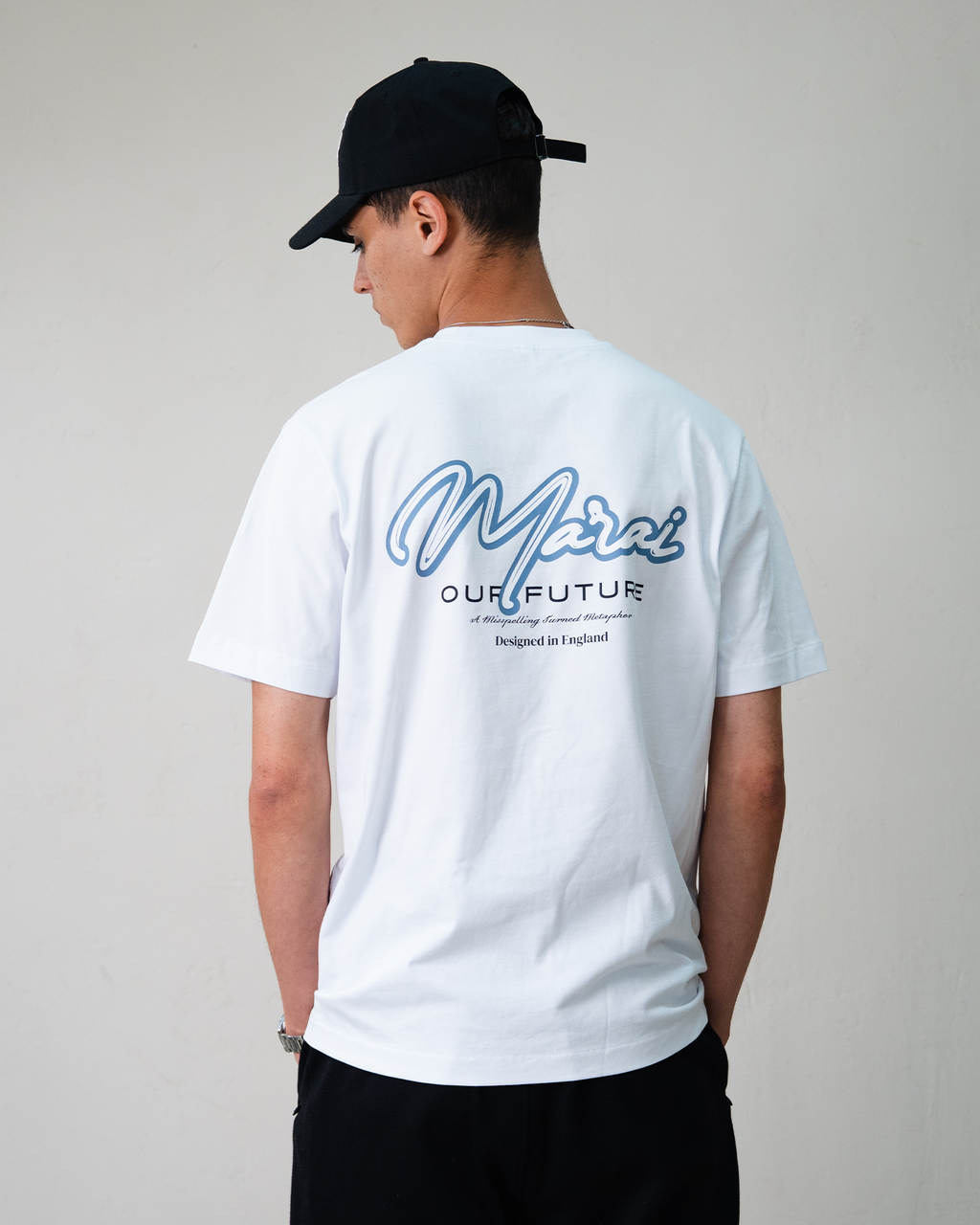 Signature Logo T-Shirt - White/Turb