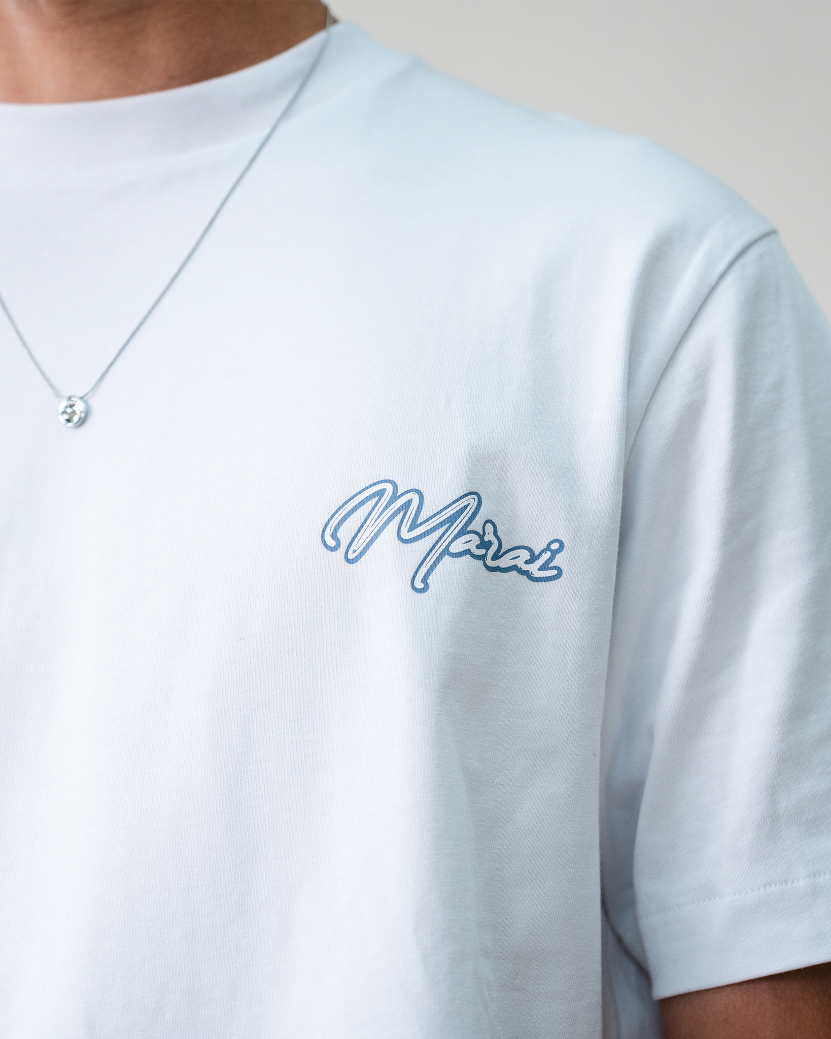 Signature Logo T-Shirt - White/Turb