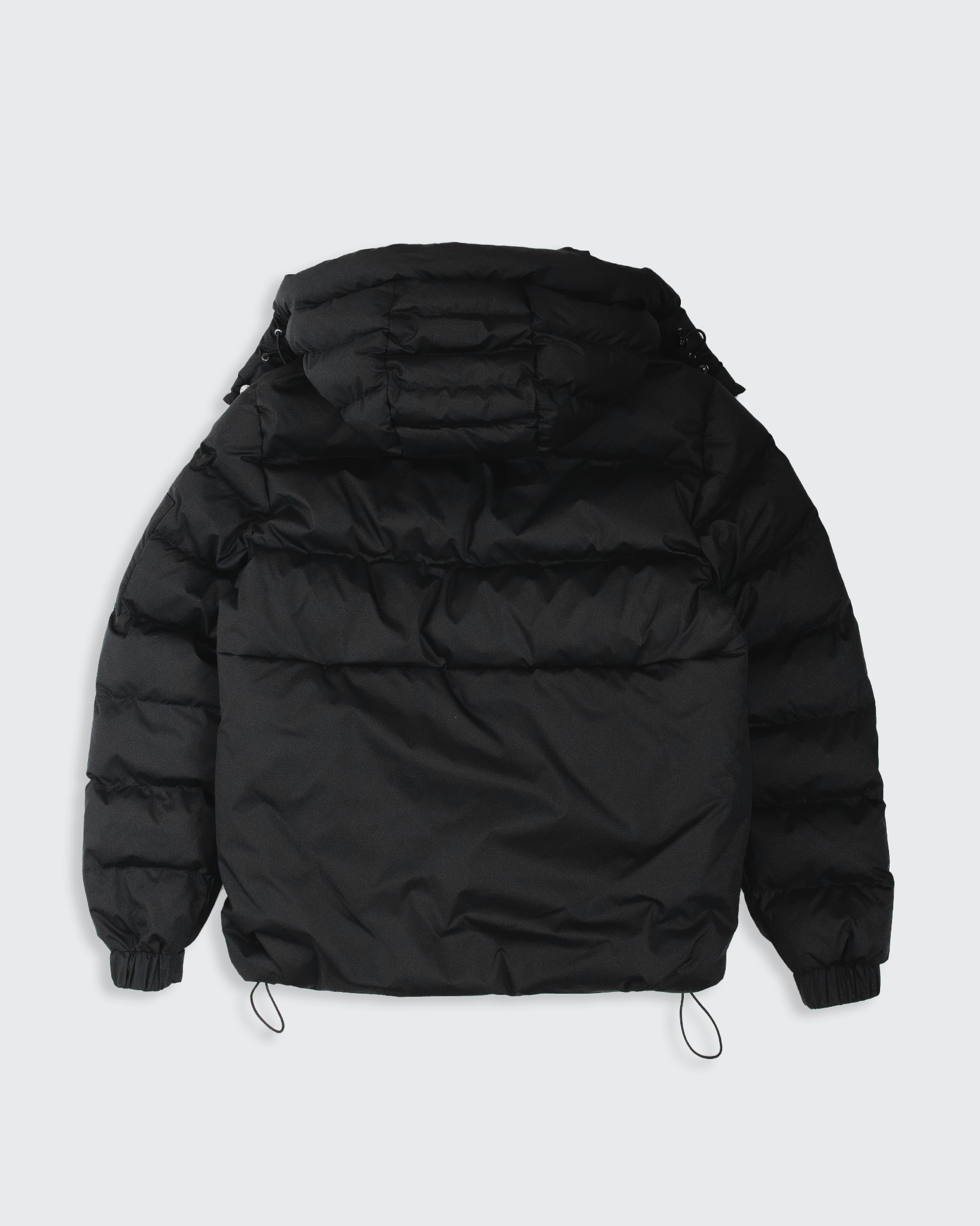Ripstop Nylon Padded Puffer - Black