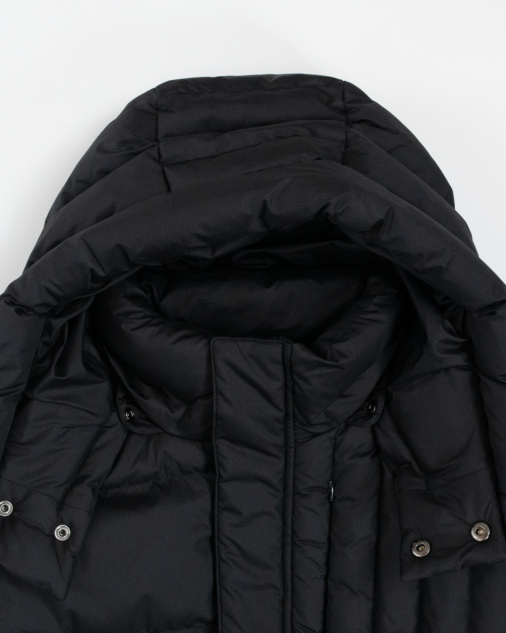 Ripstop Nylon Padded Puffer - Black