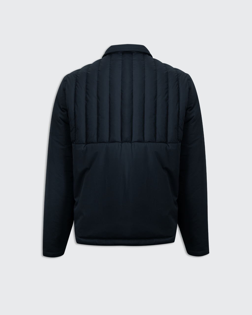 Ripstop Nylon Padded Field Jacket - Navy