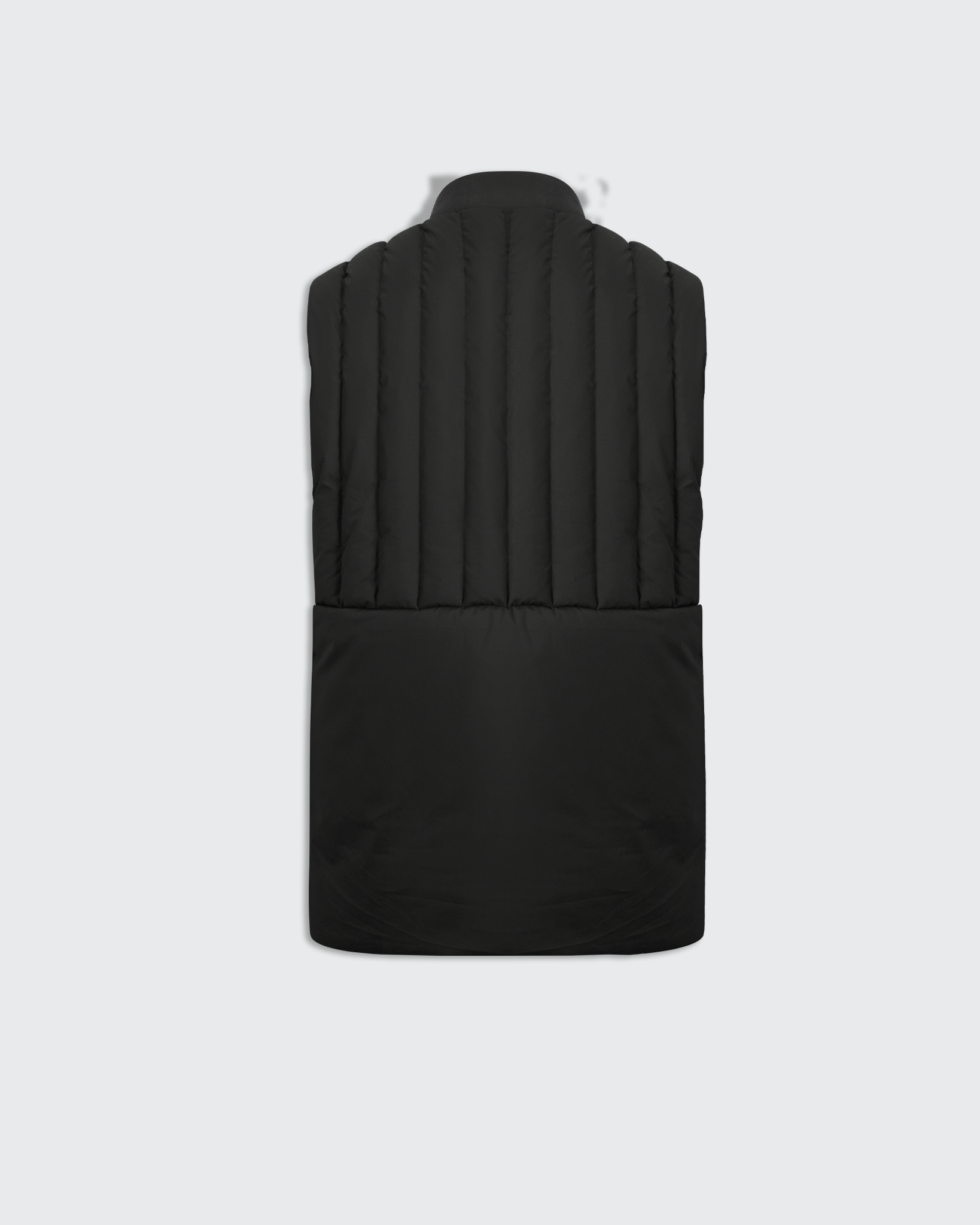 Ripstop Nylon Padded Gilet - Black
