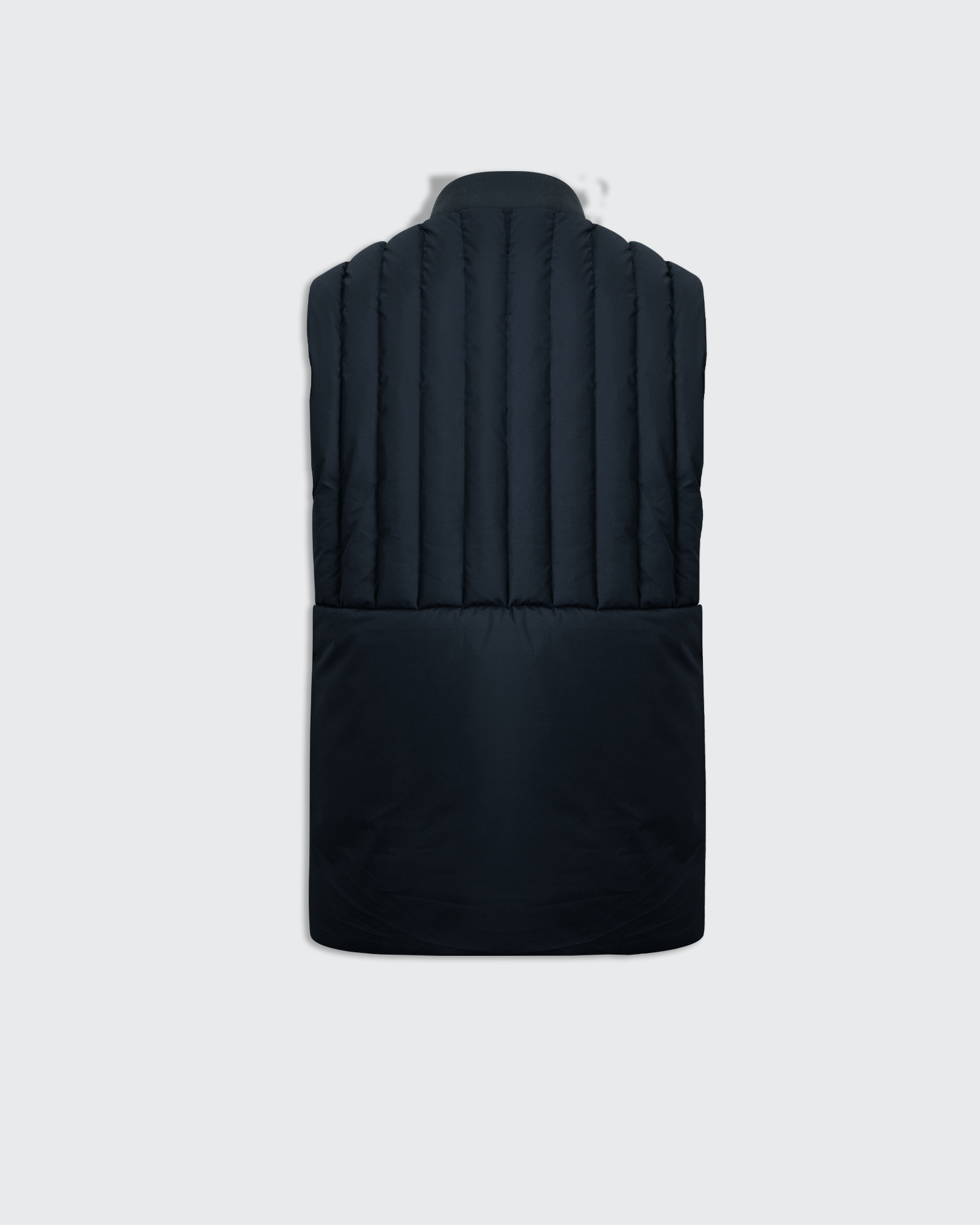 Ripstop Nylon Padded Gilet - Navy