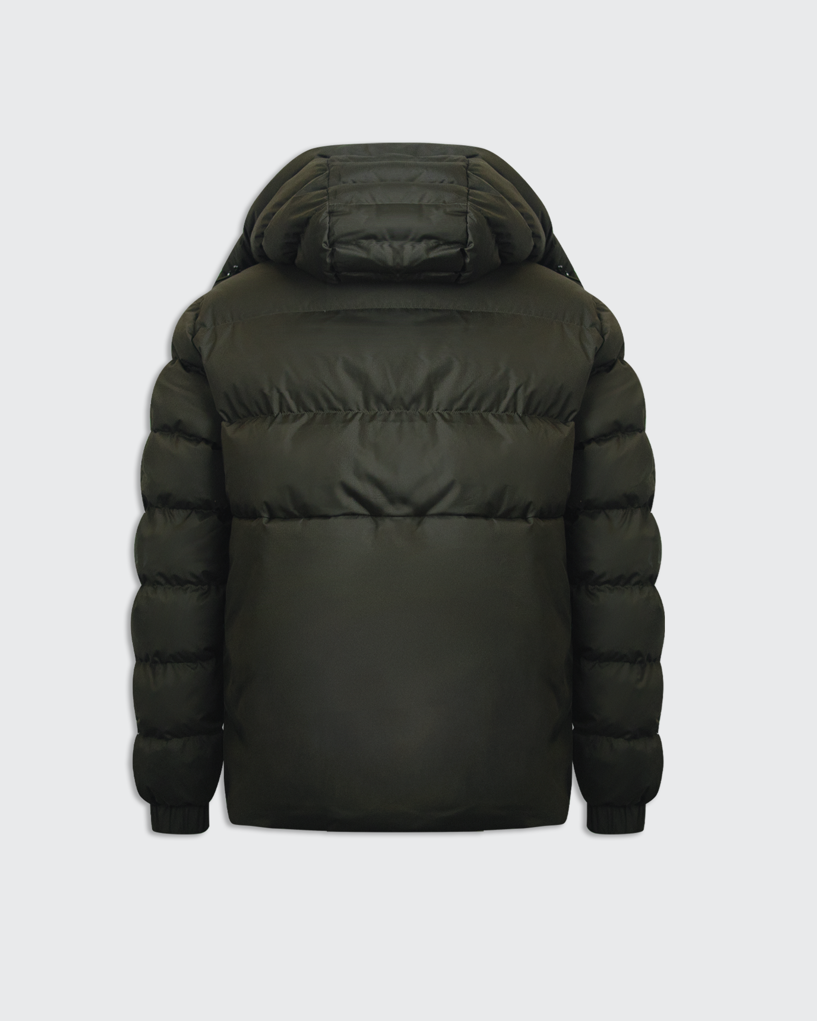 Ripstop Nylon Padded Puffer - Dark Green