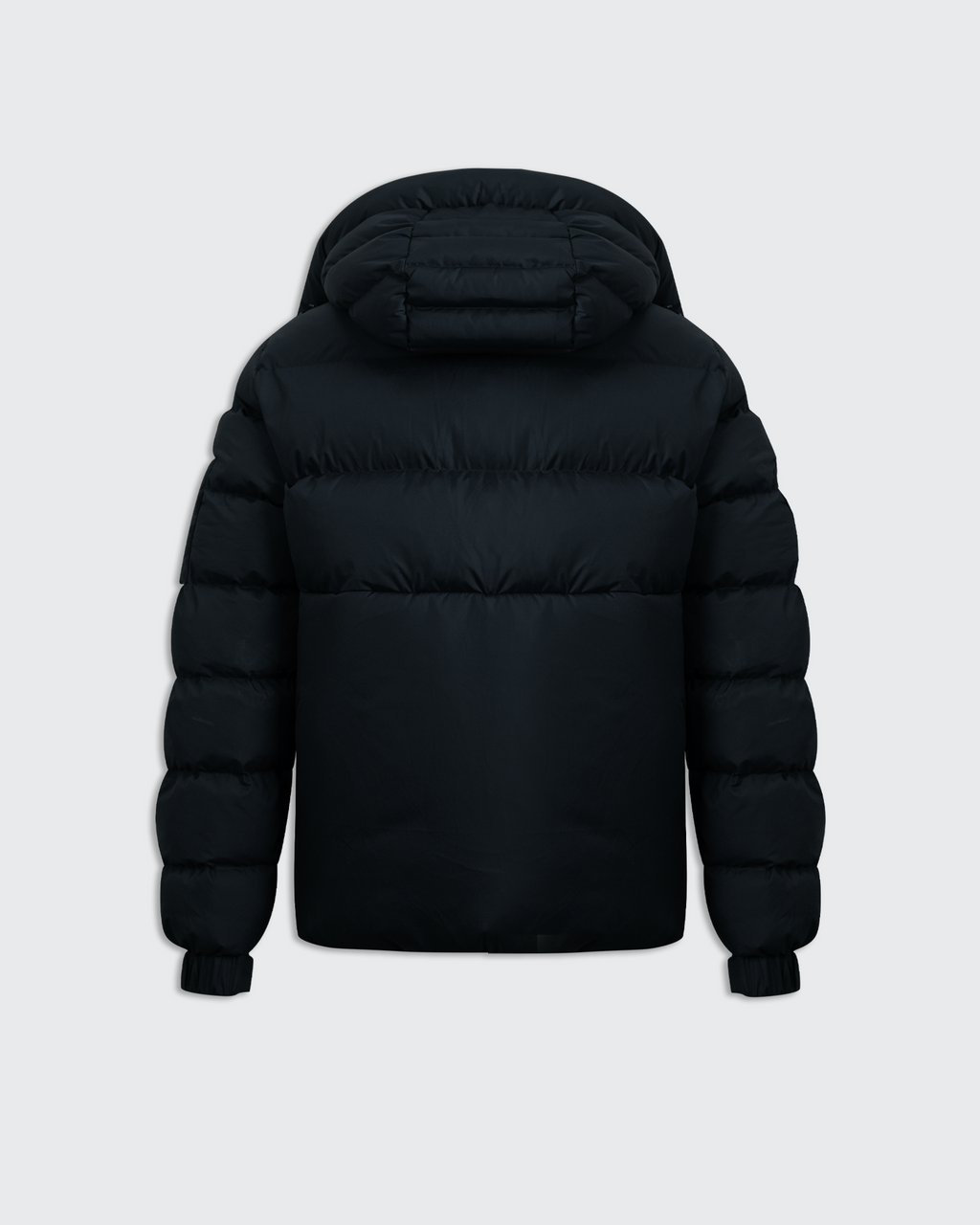 Ripstop Nylon Padded Puffer - Navy