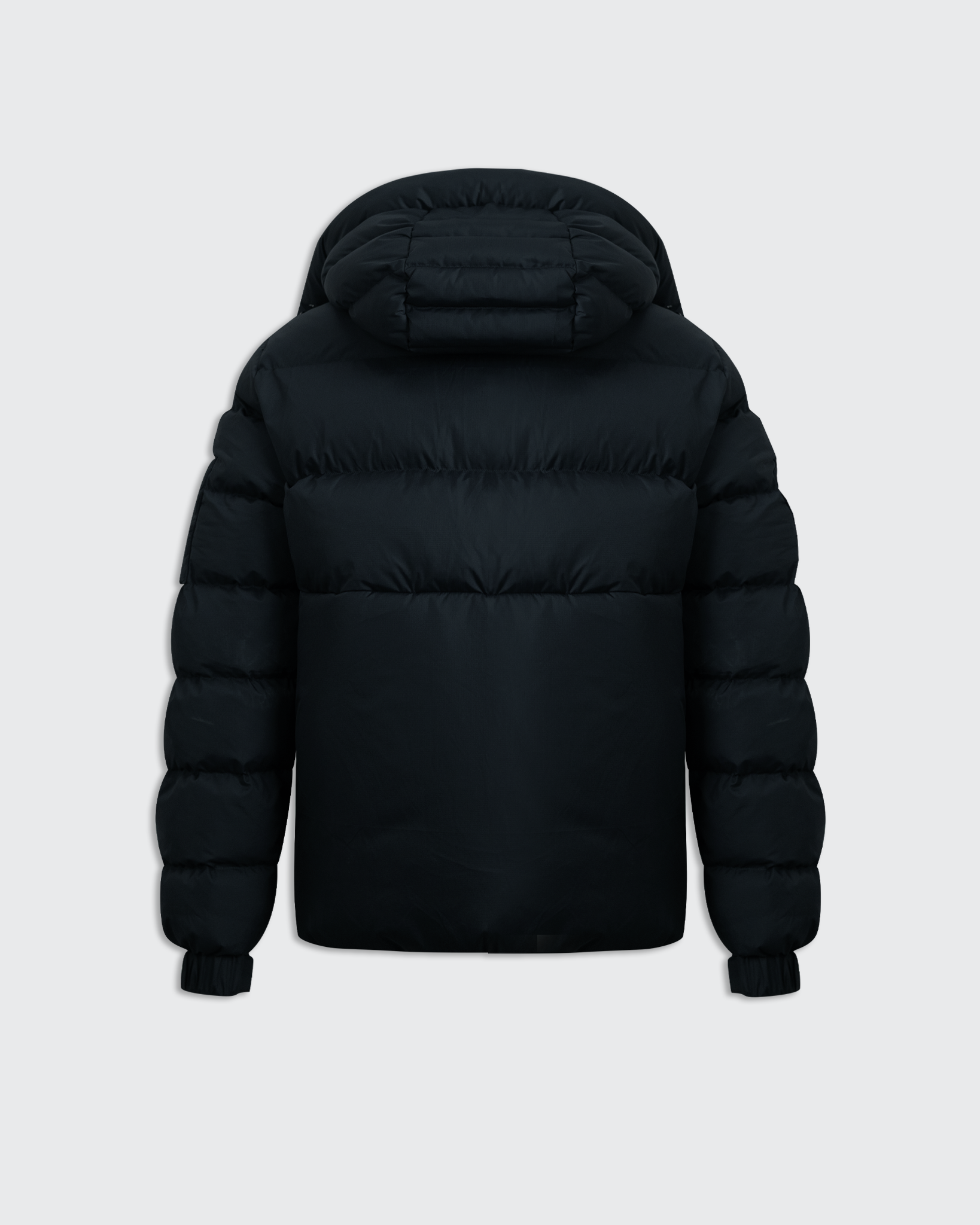 Ripstop Nylon Padded Puffer - Navy